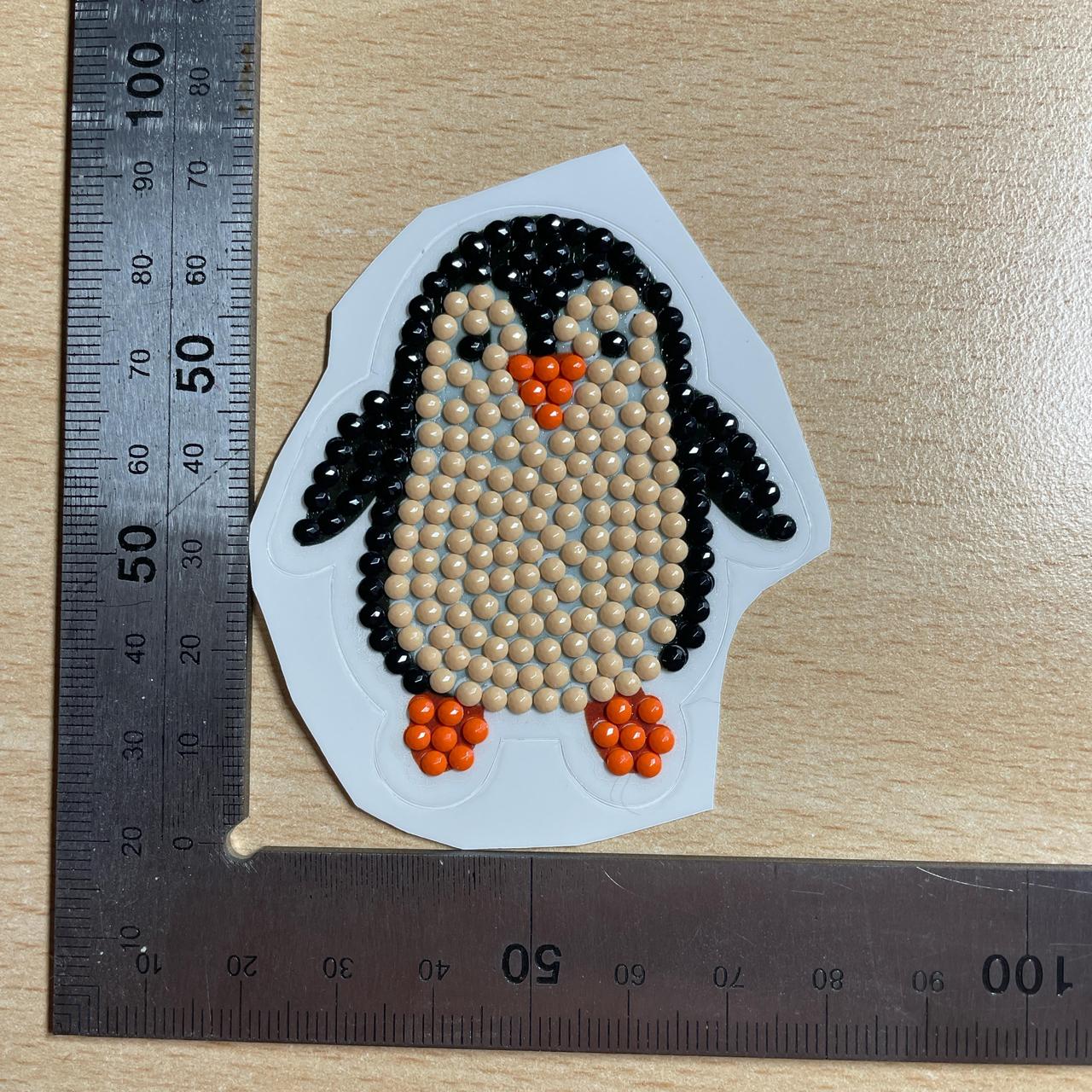 Penguin Diamond Art Sticker