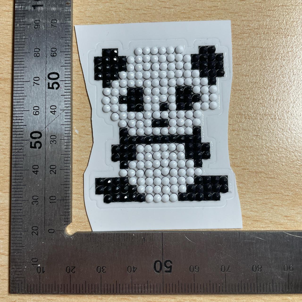 Panda Diamond Art Sticker