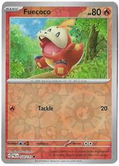 Fuecoco [Reverse Holo] #34 Pokemon Paldea Evolved