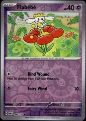 Flabebe [Reverse Holo] #86 Pokemon Twilight Masquerade