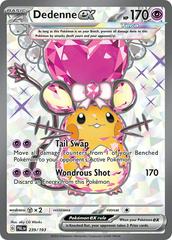 Dedenne ex #239 [HOLO] Pokemon Paldea Evolved