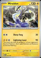 Miraidon #3 Pokemon McDonalds 2024