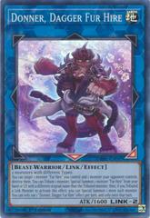 Donner, Dagger Fur Hire [HOLO] DABL-EN049 YuGiOh Darkwing Blast