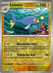 Lanturn [Reverse Holo] #49 Pokemon Stellar Crown