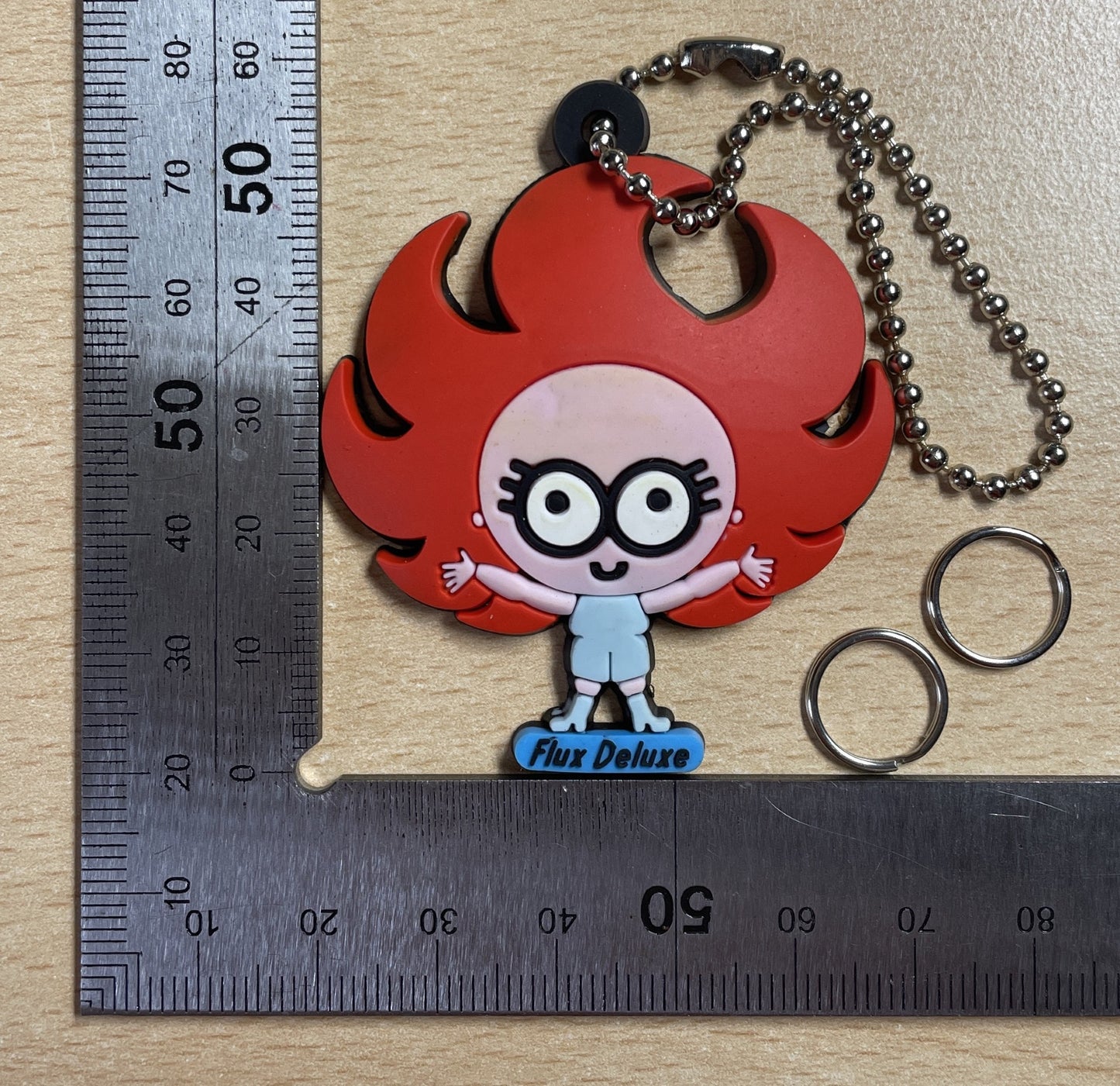 Keychain Charm Fiery Readhead