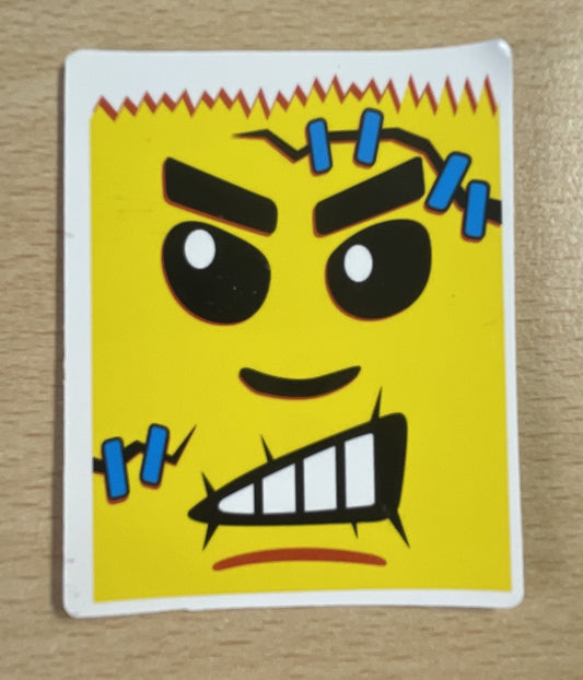 Yellow Face Sticker