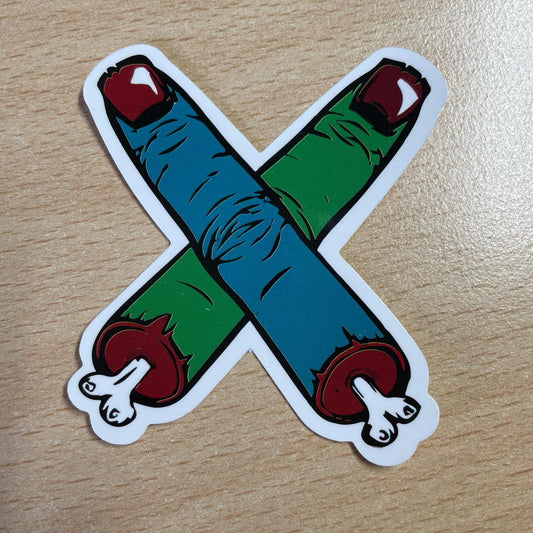 Zombie fingers sticker #horror #stickers