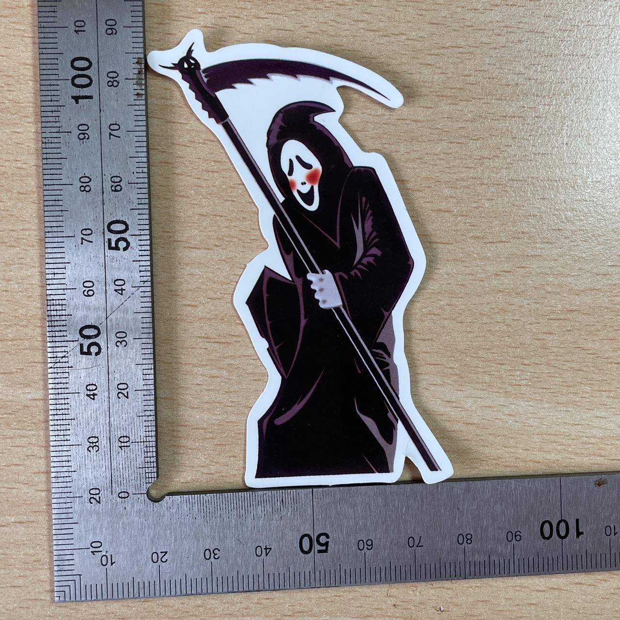 Ghost face grim reaper sticker #stickers