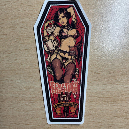 Erostika 5th Anniversary sticker #stickers