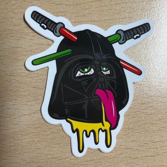 Darth Vader head sticker #StarWars #Vader