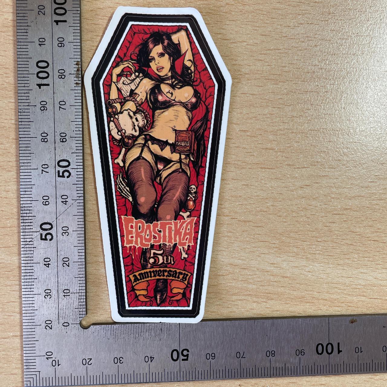 Erostika 5th Anniversary sticker #stickers