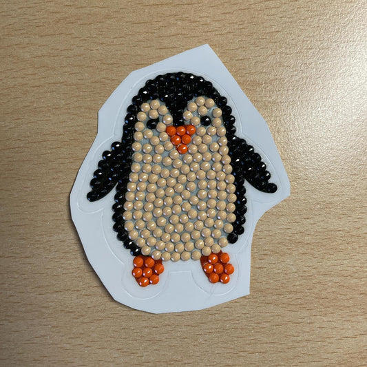 Penguin Diamond Art Sticker