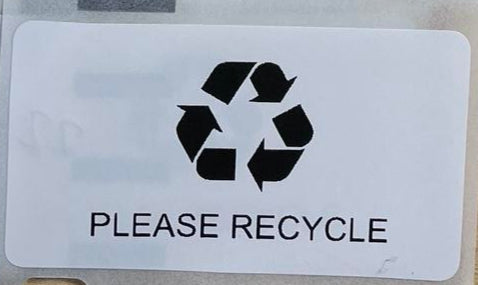 Please Recycle Loose Labels X46