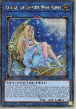 Artemis, the Magistus Moon Maiden [Ultra Rare] [HOLO] RA01-EN049 YuGiOh 25th Anniversary Rarity Collection